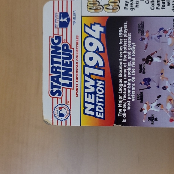 MLB Carlos Baerga Starting Lineup New 1994 Edition Brand New - Picture 5 of 5